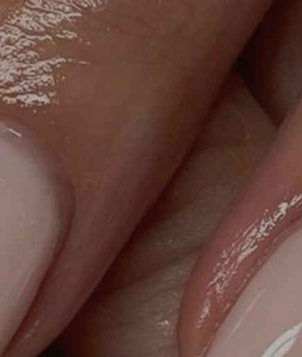 Elegant, glossy manicure at The Third Salon, Riyadh, Riyadh Province, SA, showcasing expert nail care.