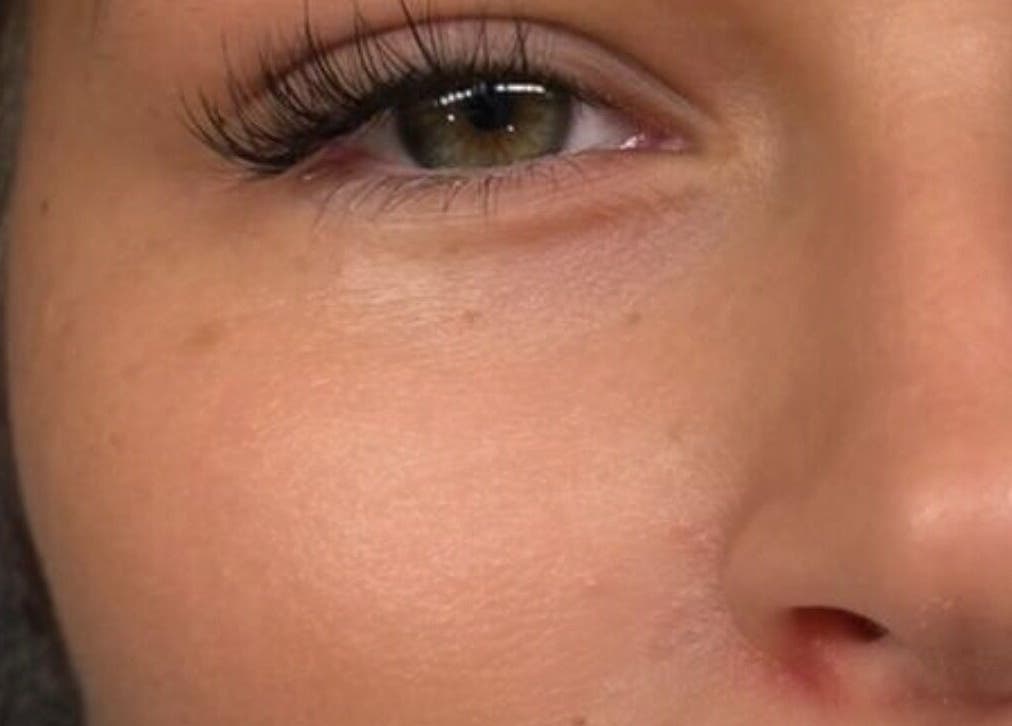 Close-up of lush eyelashes at Blinx, London, England, GB showcasing premium beauty services.