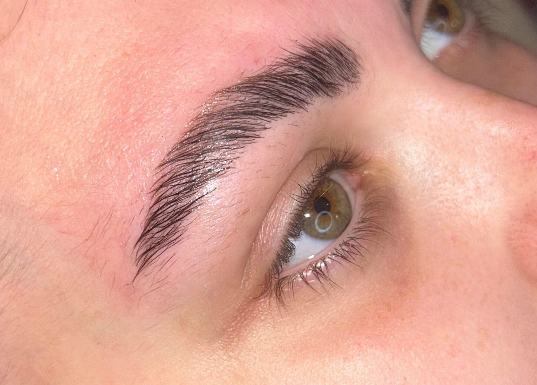 Expertly shaped brows at Beauty by Lacey x, Rochdale, England, GB, showcasing perfect eyebrow grooming.