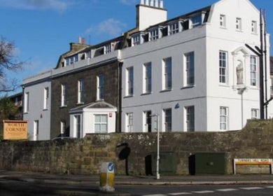 Front view of Glow Method Crawley, a wellness center in Crawley, England, GB with a classic architectural style.