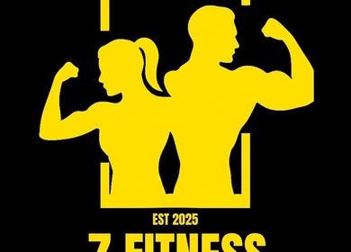 Logo of 7 Fitness in Derby, England, GB showcasing strong silhouettes.