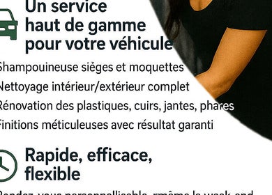 Affiche des services de nettoyage haut de gamme à SUNNY WASH, Perpignan, Occitanie, FR.