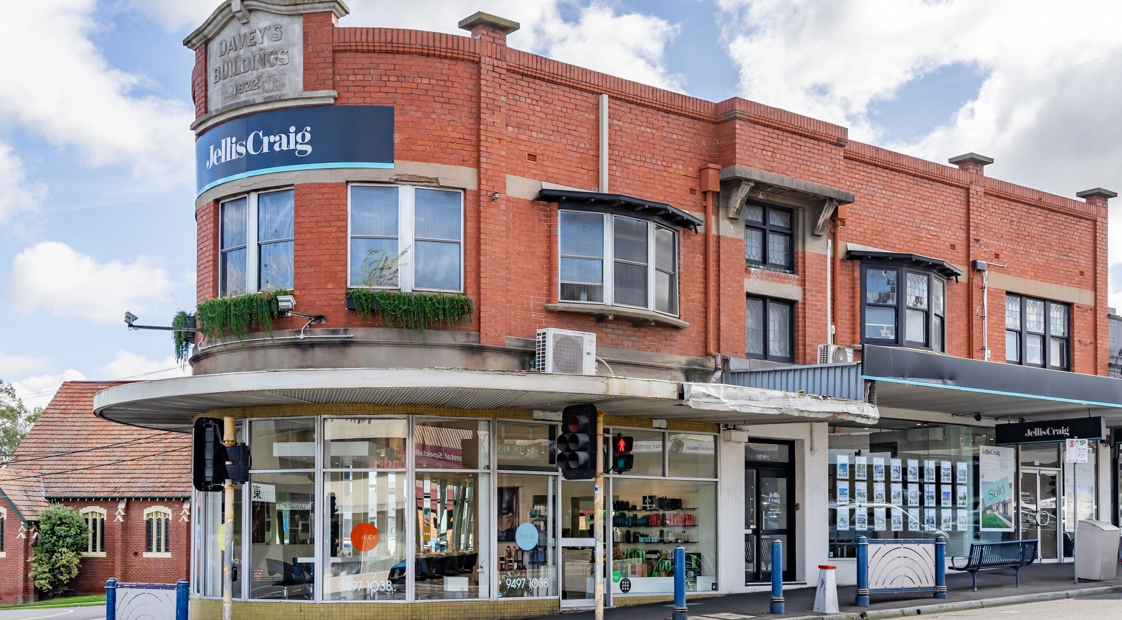 Zucci Ivanhoe beauty and wellness venue in a historic brick building, Melbourne, Victoria, AU.