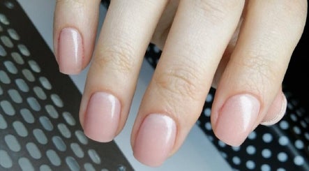 Close-up of elegant manicured nails at H&B Nail Lab in Melbourne, Victoria, AU.