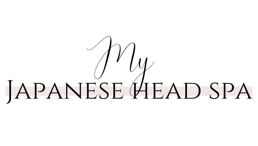 My Japanese Head Spa logo in elegant script, Warrington, England, GB