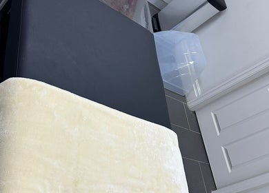 Relaxing spa bed setup at My Japanese Head Spa, Warrington, England, GB, offering a tranquil escape.