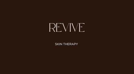 Revive Skin Clinic logo with 'Skin Therapy' tagline in Wrawby, England, GB on a dark background.