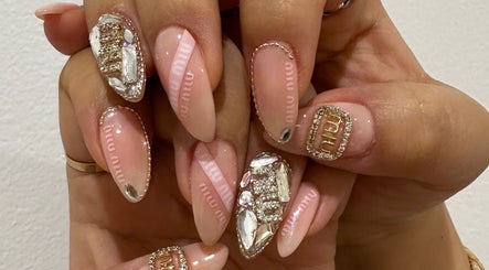 Intricately designed nails at Naily atelier, West Ryde, New South Wales, AU showcasing luxury nail art.