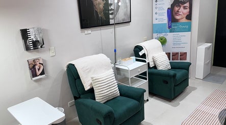 Relaxing chairs and decor at Ai Co. Infusion + Wellness Bar in Taguig, Metro Manila, PH, offering a serene ambiance.