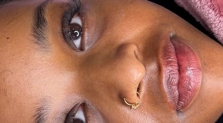 Close-up of expertly styled lashes at Lashedbyacc, Edmonton, Alberta, CA, showcasing precision and elegance.