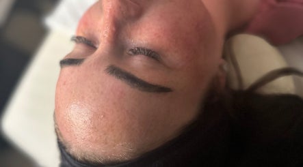 Relaxing facial treatment at Aesthetic rituals by Amy in Skelmersdale, England, GB, enhancing skin glow.
