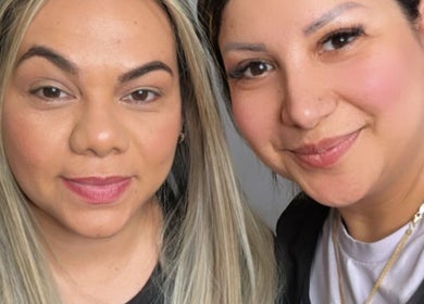 Clientes felices después del tratamiento en Dani’s Stylo en Spring, Texas, US. Resultados impresionantes.