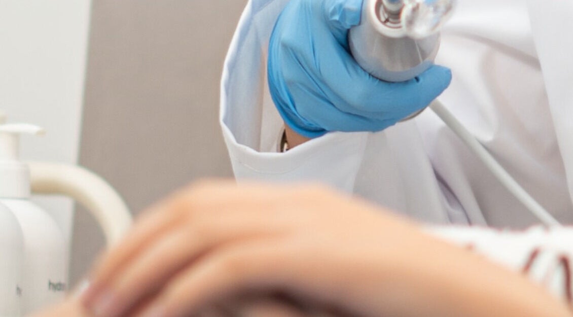 HydraFacial procedure at Lumia Skin, Tripoli, North Governorate, LB, showcasing advanced skincare techniques.