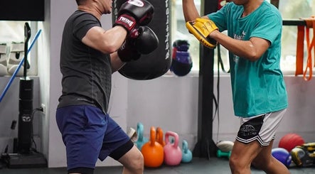 Training session at The Lab Boxing & Muay Thai gym - Bonifacio High Street, Metro Manila, Metro Manila, PH.