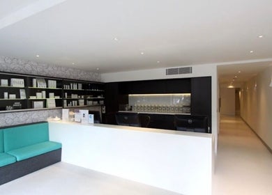 Sophisticated reception at Beautified by Mads in Neutral Bay, New South Wales, AU. Modern decor and welcoming vibe.