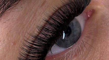 Close-up of stunning lashes by Moli at Lashes by Moli, Ilkeston, England, GB. Perfect for enhancing natural beauty.