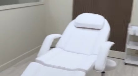 Calming treatment chair at Pmu Lounge, Failsworth, England, GB, perfect for beauty and wellness sessions.