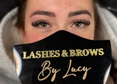 Close-up of expertly styled lashes at Elegant Beauty By Lucy in Ashby-de-la-zouch, England, GB.
