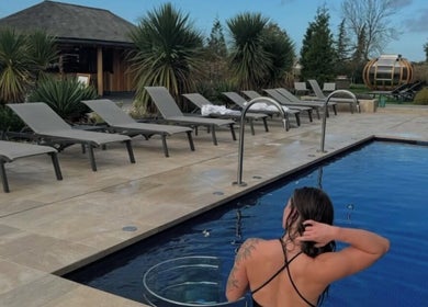 Relaxing pool at Megan Woods Personal Training, Whaley Bridge, England, GB.