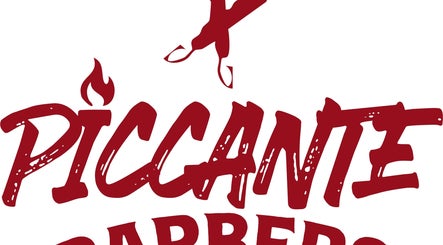 Fiery logo of Piccante Barbers in Peregian Springs, Queensland, AU.