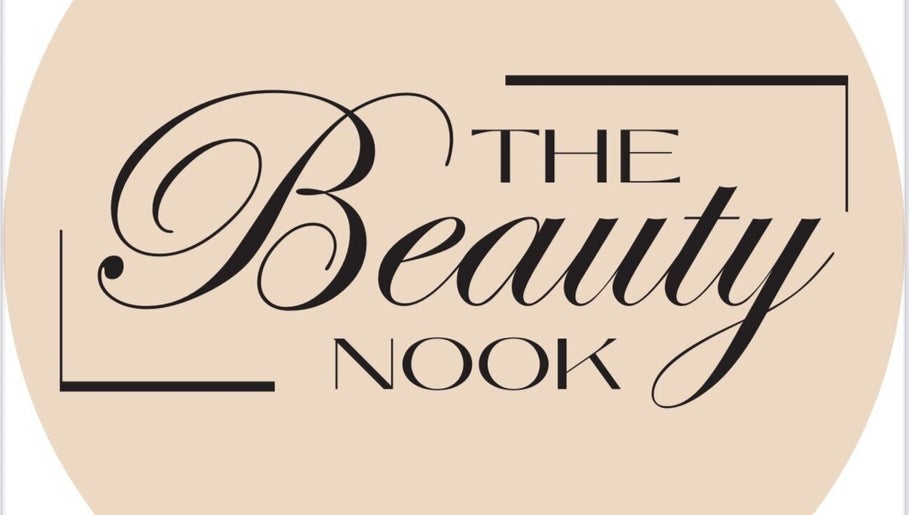 Elegant logo of The Beauty Nook in Church Crookham, England, GB, featuring stylish lettering.