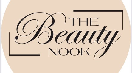 The Beauty Nook logo at Church Crookham, England, GB, featuring stylish script font.