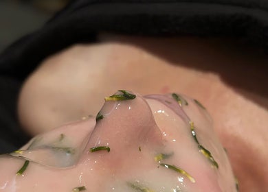 Close-up of a rejuvenating facial mask at Forever Grace Beauty, Pegasus, Canterbury Region, NZ.