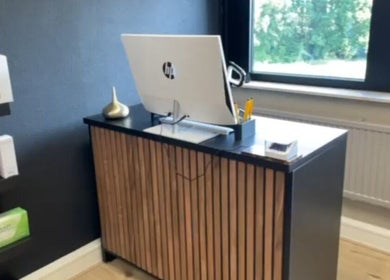 Stijlvolle werkplek bij BDM Aesthetics - Body, Derm & Mind in Deventer, Overijssel, NL.
