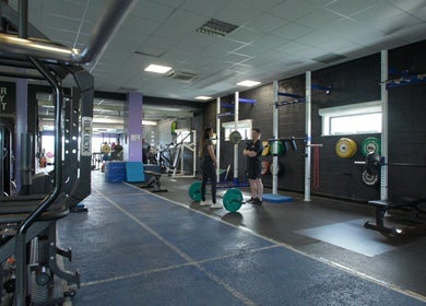 Spacious gym at Walk 2 Recovery Clinic in Patchway, England, GB, featuring modern fitness equipment.