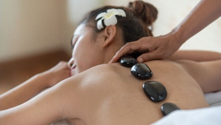 Hot stone massage at Tranquility Touch, Hamilton, Scotland, GB offers relaxation and wellness.