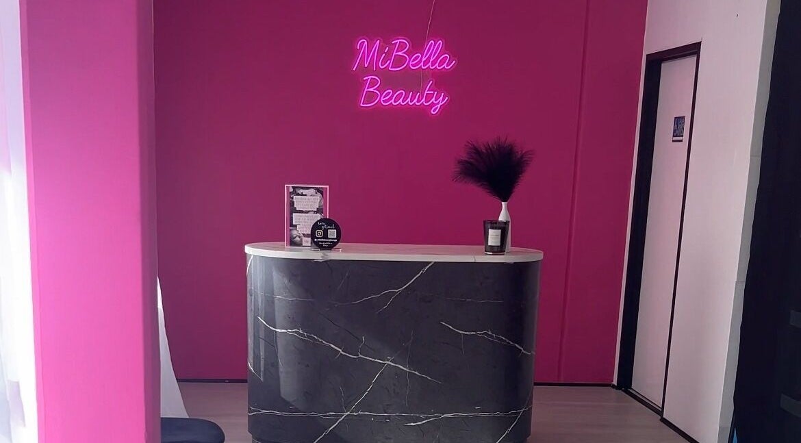 Elegant reception at Skin Transformation Studio, located inside MiBella Beauty, Northbridge, Western Australia, AU.