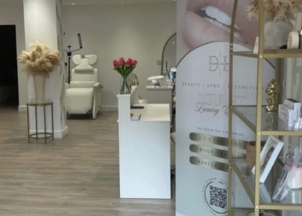 Interior of BareBeauty.ByKels in Cradley Heath, England, GB, featuring a modern beauty treatment room.
