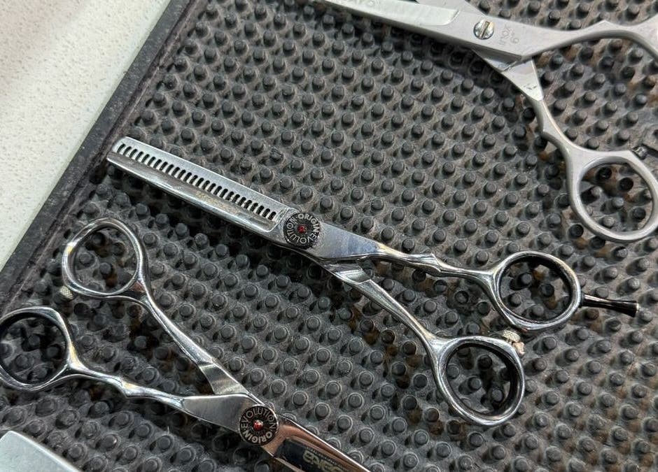 Tijeras profesionales en Dublin salon, Villa Bosch, Provincia De Buenos Aires, AR, destacando calidad y precisión.