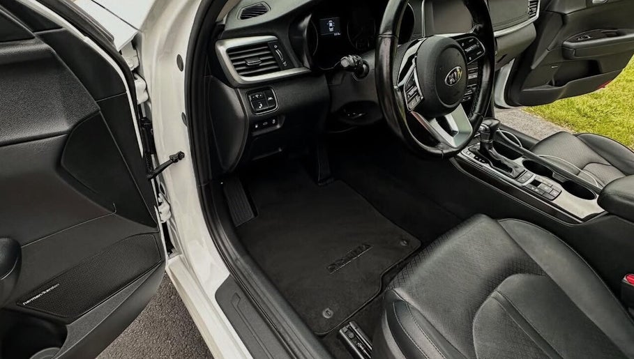 Detail of car interior at REDEFINE AUTO DETAILING, LLC, Albany, New York, US showcasing expert cleaning.