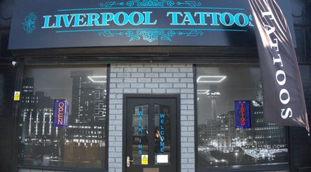 Front view of Liverpool Tattoos Orrell Park, located in Liverpool, England, GB, showcasing its welcoming entrance.