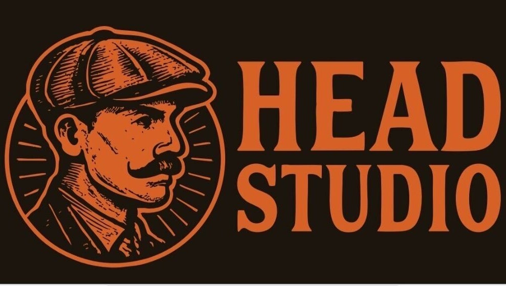 Head Studio logo featuring vintage design in Lisburn, Northern Ireland, GB.