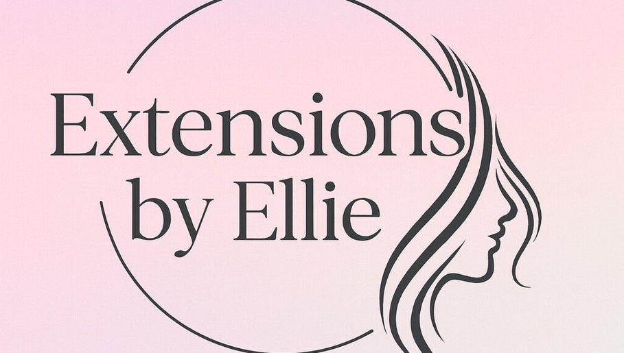 Logo of Extensions By Ellie in Redcar, England, featuring a stylized profile and elegant curves.