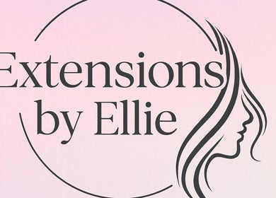 Logo of Extensions By Ellie in Redcar, England, featuring a stylized profile and elegant curves.