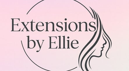 Logo of Extensions By Ellie in Redcar, England, featuring a stylized profile and elegant curves.