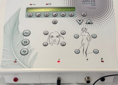 Advanced beauty device at Ladies Beauty Room in London, England, GB for skin rejuvenation treatments.