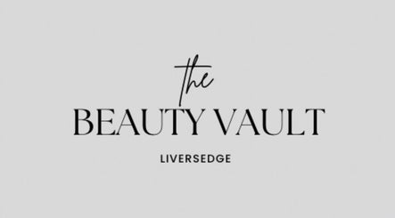 Elegant logo of The Beauty Vault in Liversedge, England, GB. Simple and stylish design.