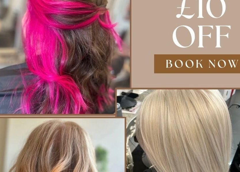 Hair transformations at Williamsoncuts, Dunfermline, Scotland with colorful and elegant cuts. Book now for £10 off.