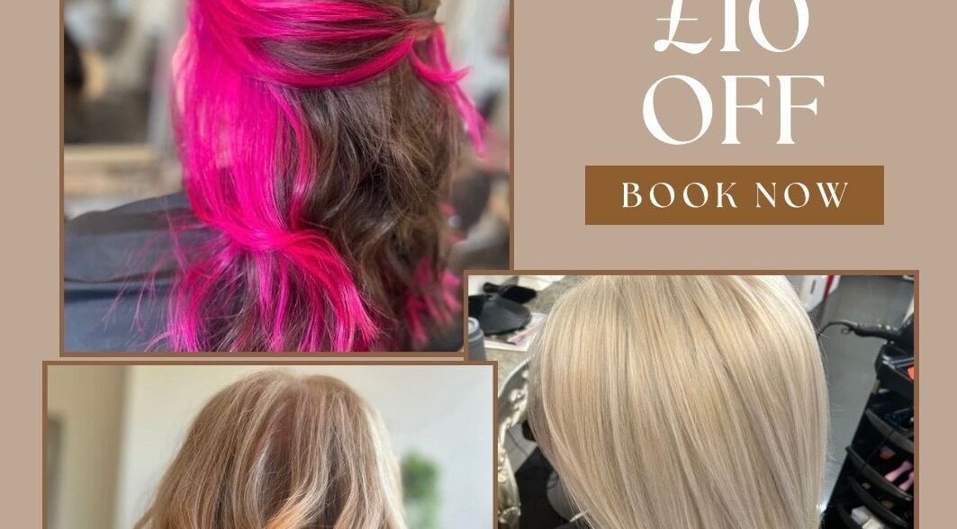 Hair transformations at Williamsoncuts, Dunfermline, Scotland with colorful and elegant cuts. Book now for £10 off.