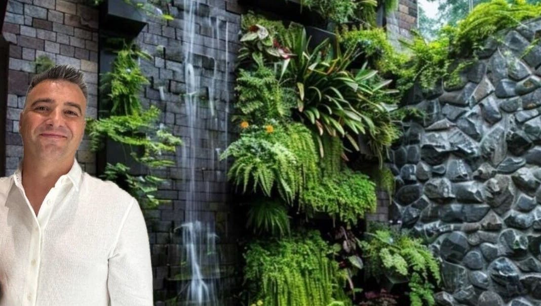 Mur végétal apaisant chez SGA Hypnothérapie, Tonneins, Nouvelle-aquitaine, FR.