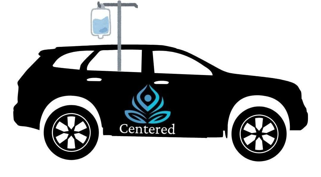 Centered IV Therapy Tyler, TX vehicle for mobile wellness services in Tyler, Texas, US.