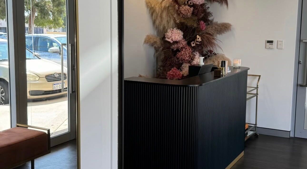 Elegant reception area with floral decor at áille hause, Stirling, Western Australia, AU.