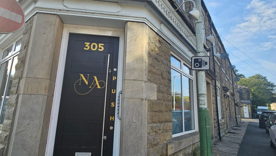 Charming exterior of Alana Fores Nails and Makeup, Shawforth, England, GB, showcasing elegant style and inviting entrance.