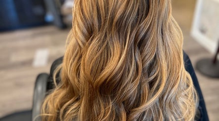 Elegant wavy hairstyle at Hair by Alisha - Pine Grove, Pine Grove, California, US.