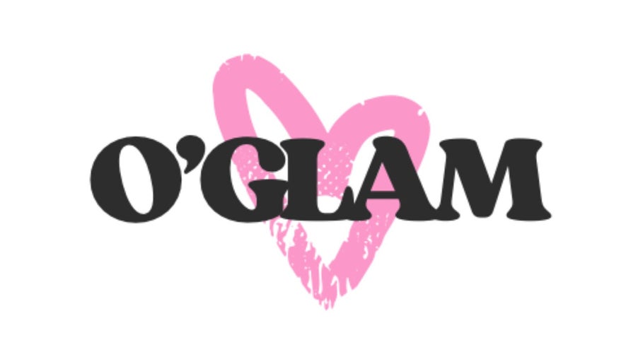 Logo de O’Glam à Servas, Auvergne-Rhône-Alpes, avec un cœur rose.