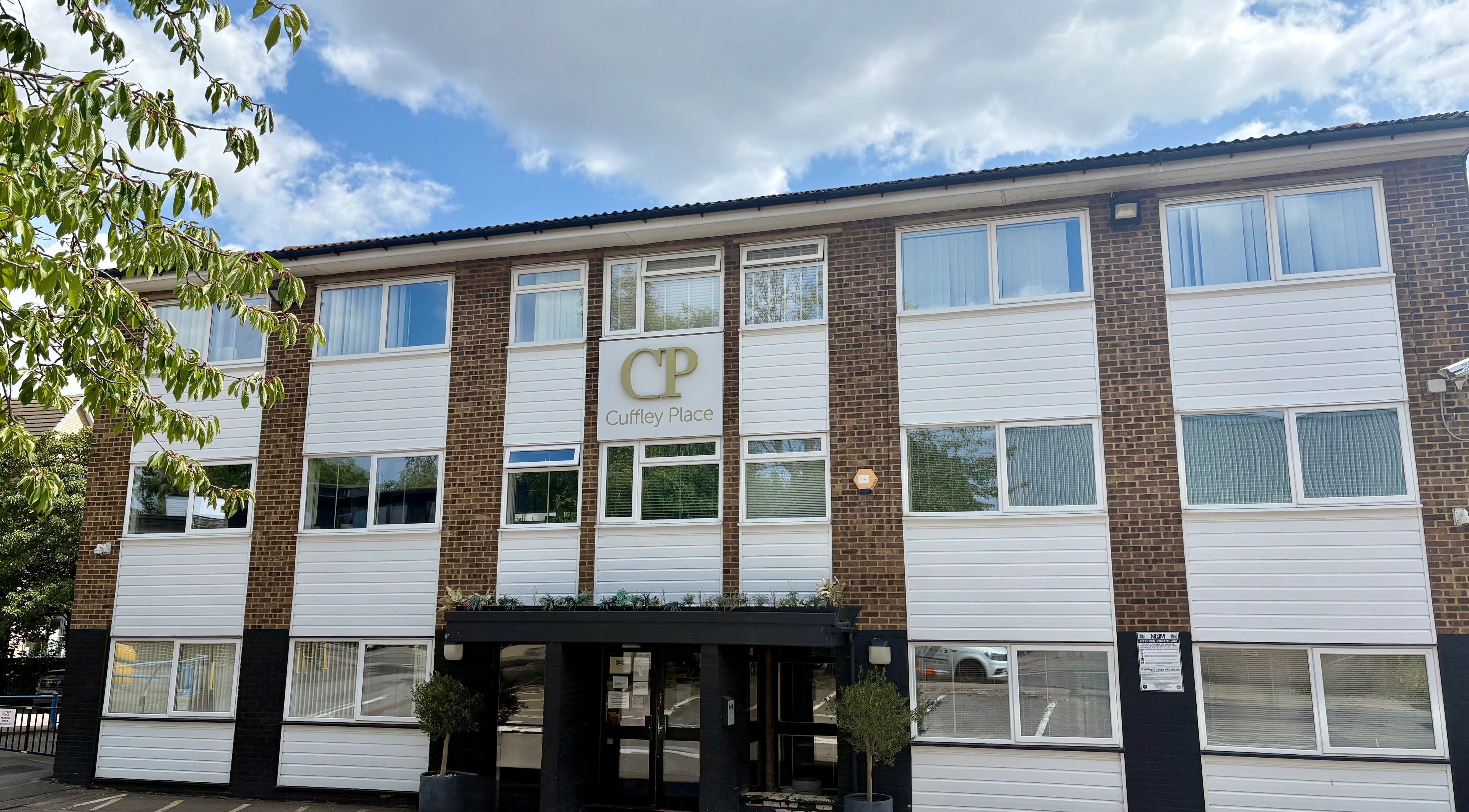 Exterior of Daniva Wellness at Cuffley Place, Cuffley, GB, showcasing a welcoming facade.